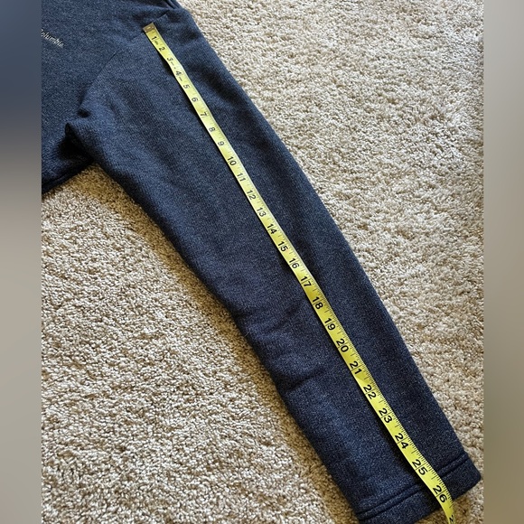 Columbia Men’s Navy Blue 1/4 Zip Pullover Size Large Outdoor Hiking Sweatshirt - Picture 8 of 9